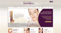 Desktop Screenshot of dermedica.info